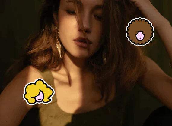 Dober rez in barva za naraven volumen las