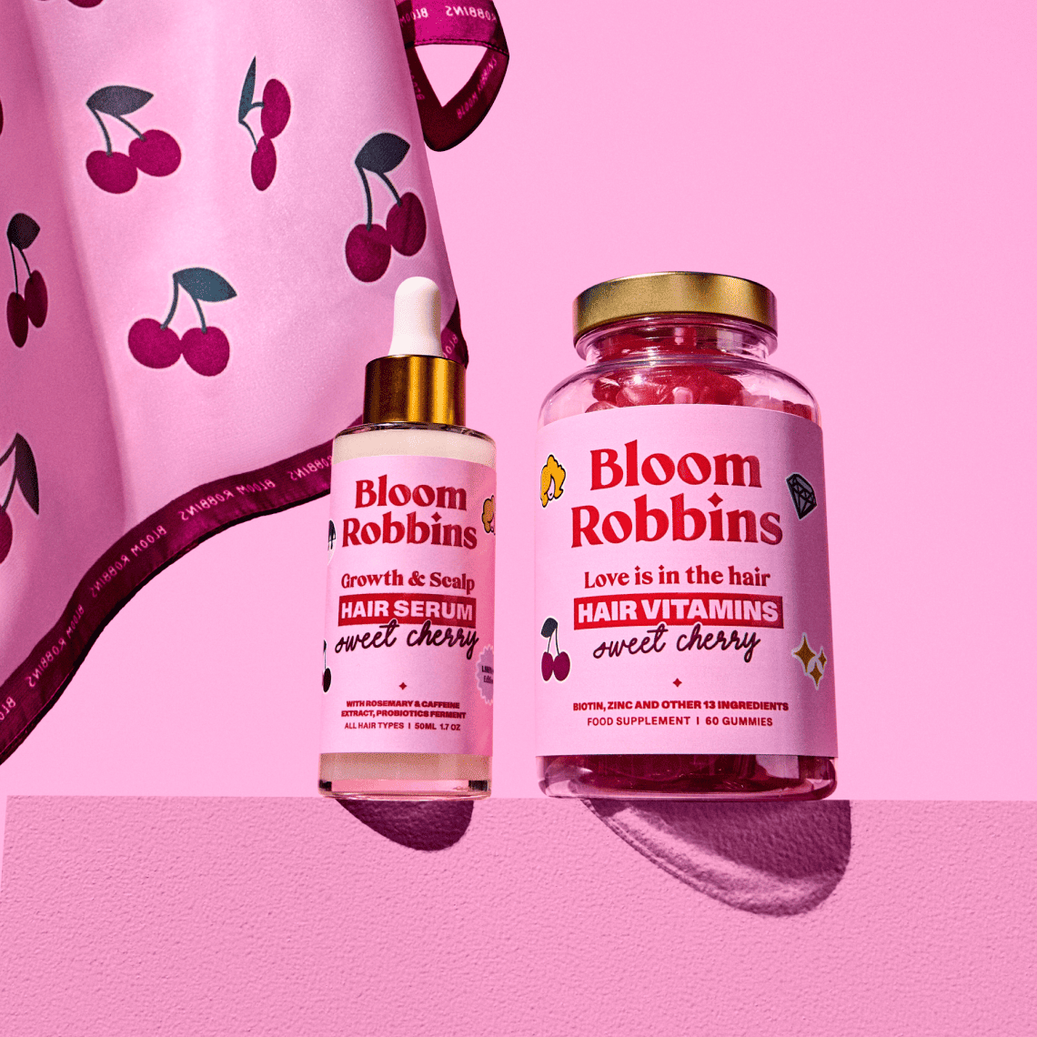 Omejena Izdaja SWEET CHERRY - Duo za rast las