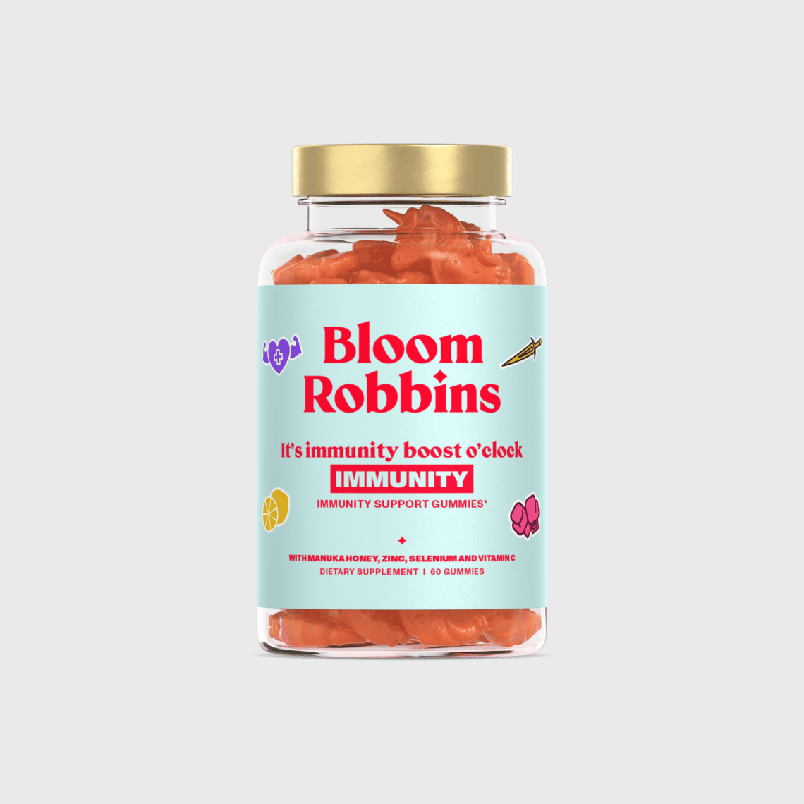 Vitamini za imunski sistem z medom manuka  -vitaminski gumijasti bomboni
