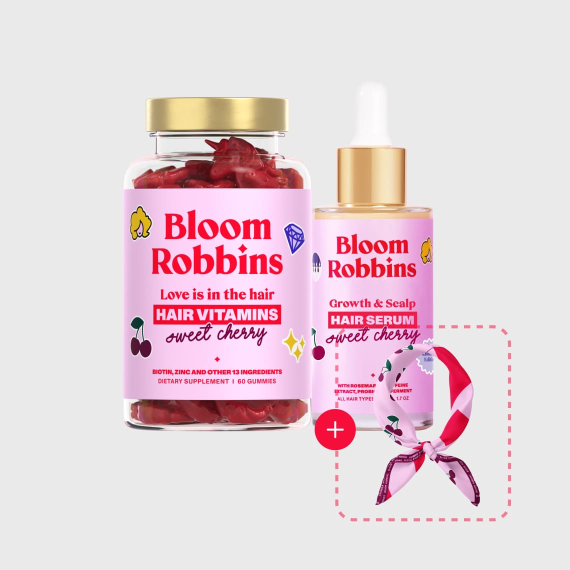 Omejena Izdaja SWEET CHERRY - Duo za rast las