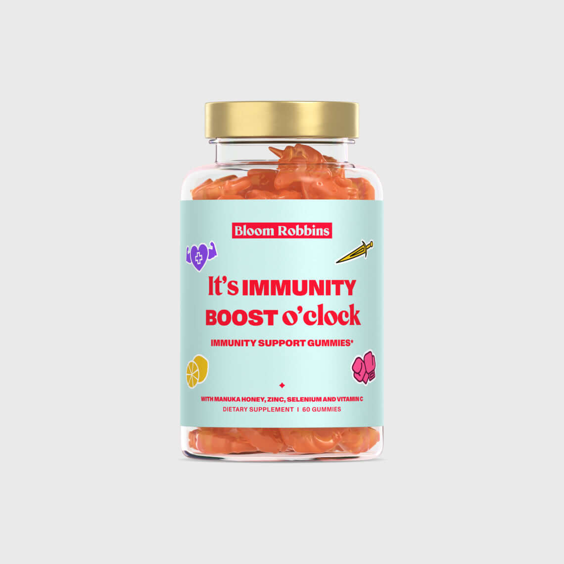 Vitamini za imunski sistem z medom manuka  -vitaminski gumijasti bomboni