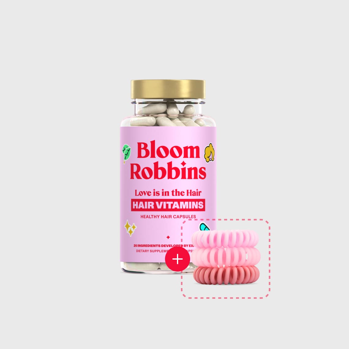 Vitamini za lase z biotinom - kapsule