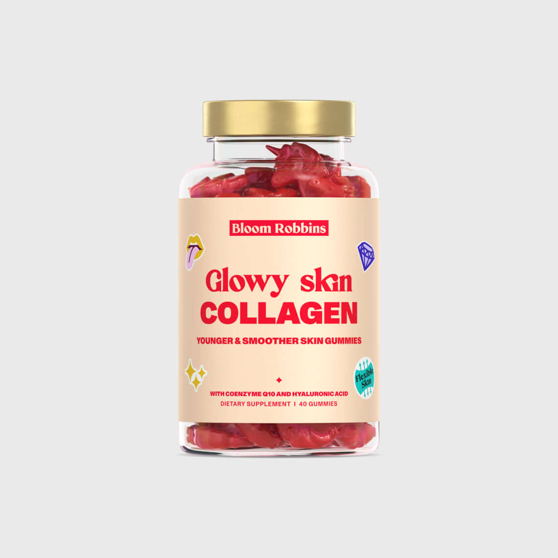 Vitamini za izboljšanje kože s kolagenom - vitamisnki gumijasti bomboni