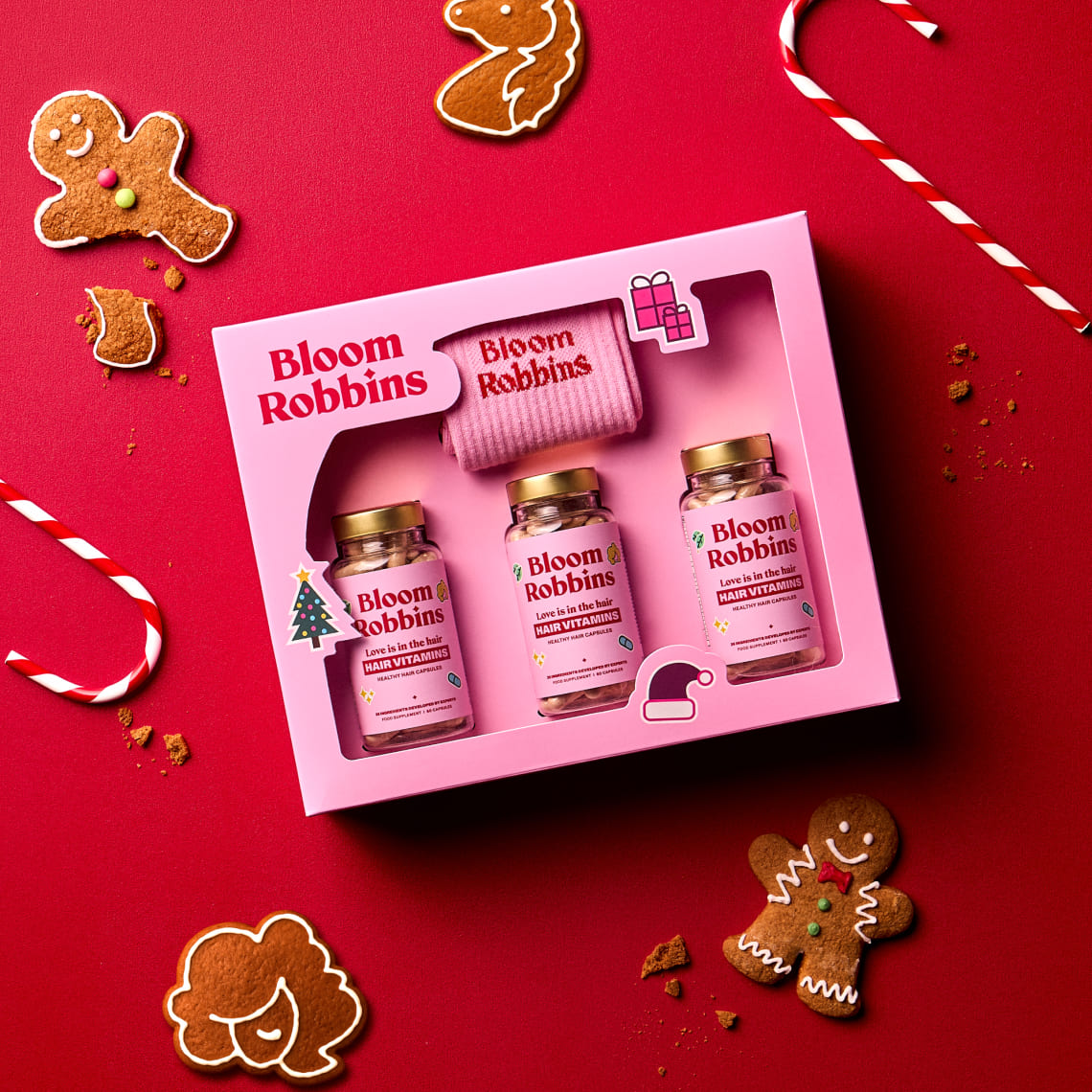 BOŽIČNI TRIO LOVE IS IN THE HAIR KAPSULE